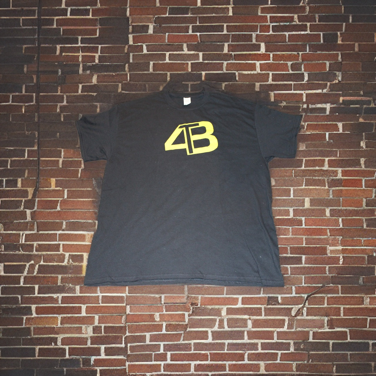 **Free** 4TB Logo Shirt (Black/Neon Yellow) Manufacturer Defect