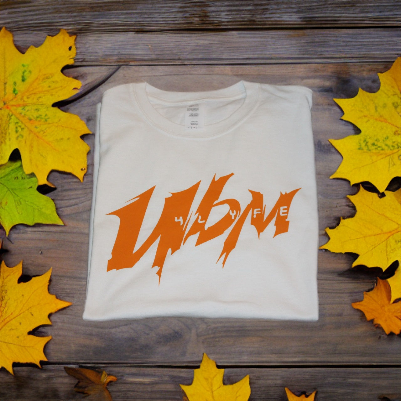 Short Sleeve UBM Shirt (White/Orange)
