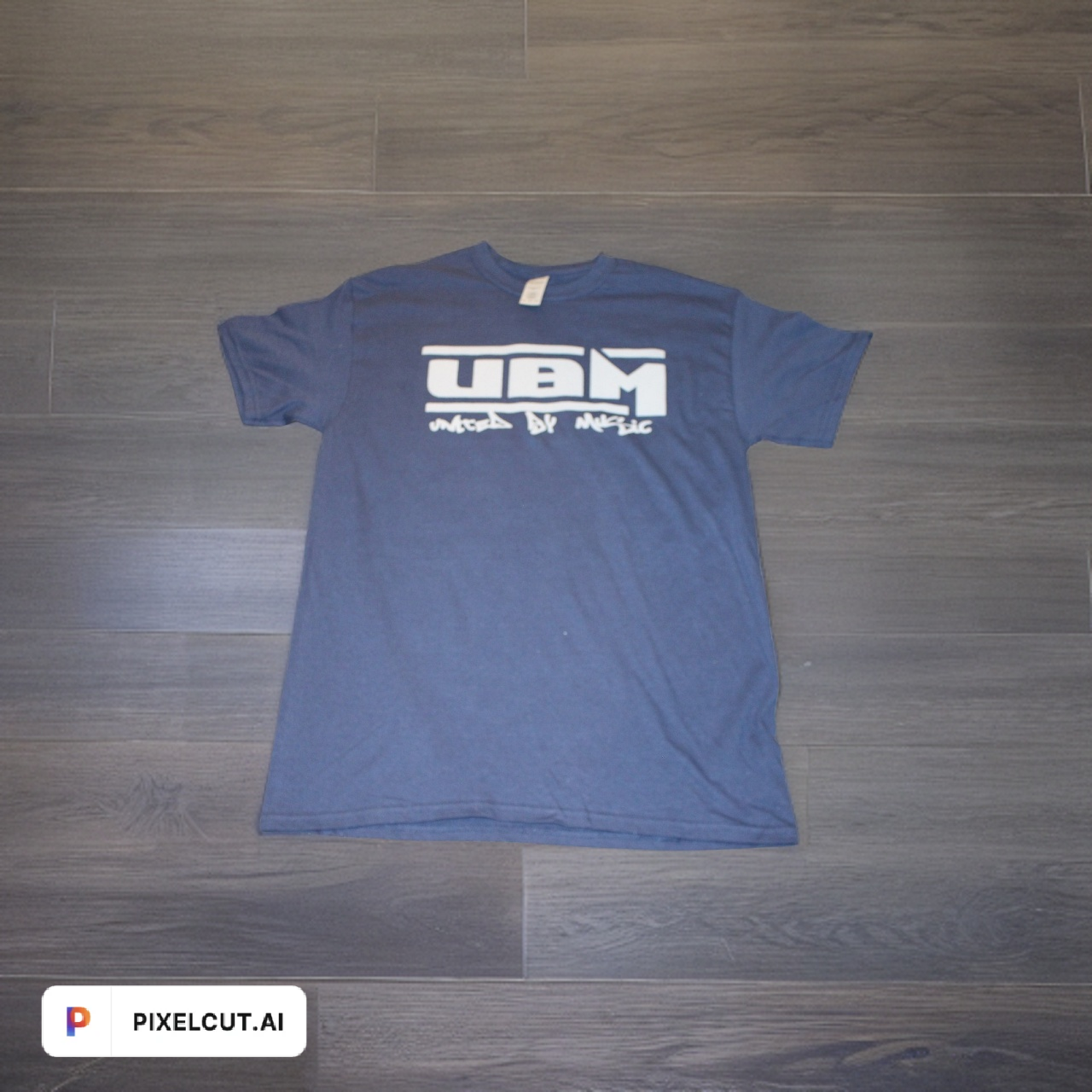 UBM Shirt (Original) w/ 3D Vinyl (Navy/Grey)